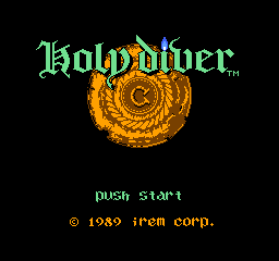 Holy Diver (english translation) Title Screen